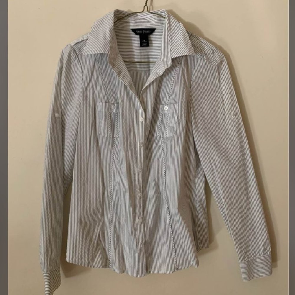 Black House White Market Professional Blouse